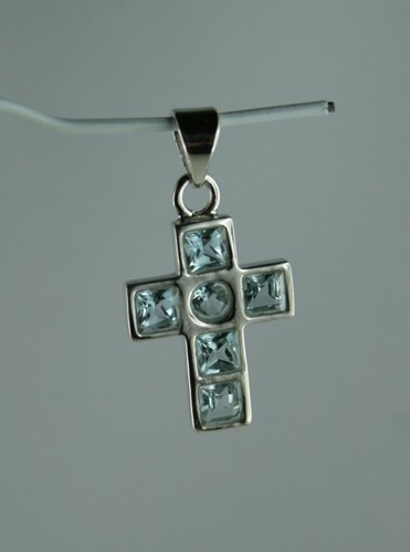 Kreuz anhänger 925 sterling - anhänger,