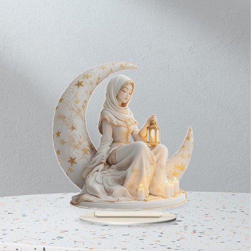 Mond fee statue desktop - mond,