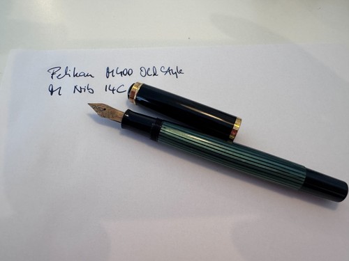 Pelikan m400 old style grün - style,