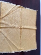 Samt Untersetzer Gelb Tischdecke 50 x 47 cm