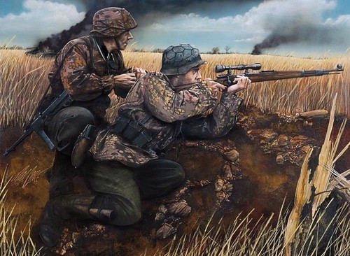 Waffen ostfeldzug plakat - ostfeldzug,