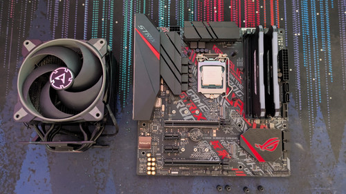Bündel 9700k asus rog - ,