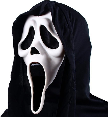 Ghostface maske horrorfilm - maske,