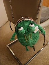 Häkeltasche Frosch