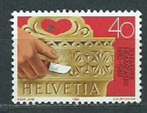 Schweiz post 1980 - post, yvert