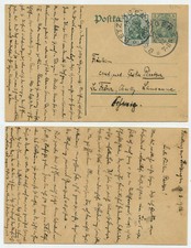 52802 ganzsache zuf - ganzsache,