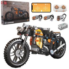 Mould King 23005 Motorrad ferngesteuert mit Handy-App RC 3 Motoren Neu OVP