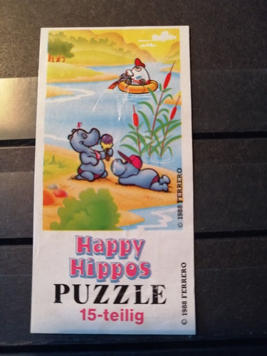 Bpz puzzle happy hippos - bpz,