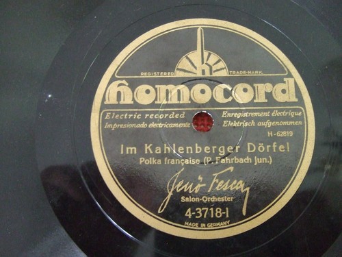 5 alte schellackplatten - 5,