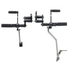 Vorverlegte Fußrastenanlage