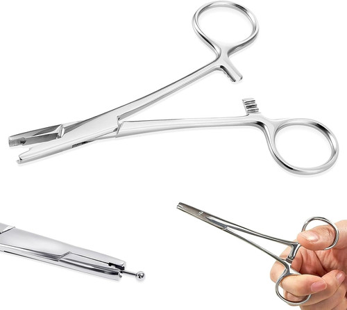 Piercing zange edelstahl 4mm - piercing,