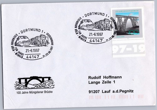 Sonderstempel dortmund 1997 - sonderstempel,
