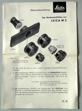 LEITZ LEICA Anleitung