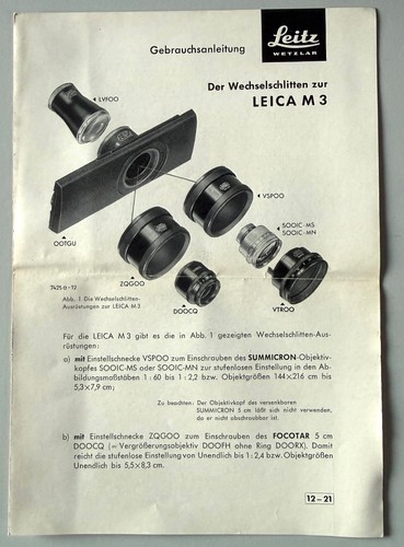 Leitz leica anleitung - leitz,