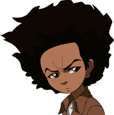the boondocks sticker Huey