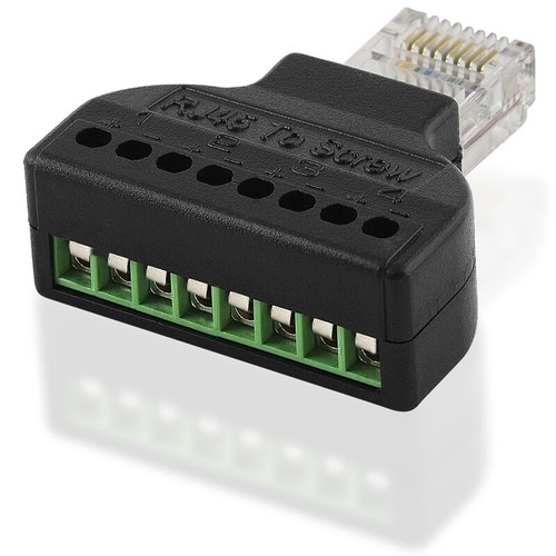 Rj45 stecker auf eurobuchse - rj45,