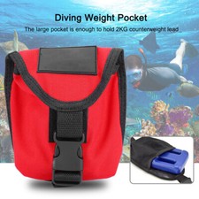 (Red)trimmbleitaschen Tauchen Gewicht Tasche Beutel 2KG Scuba Tauchen❤