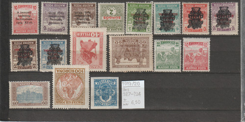 Ungarn posten briefmarken aus - posten,