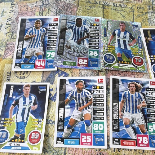 Topps match attax hertha - attax, bsc