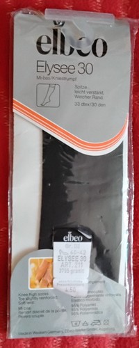 Elbeo feinkniestrümpfe 40 - gr.,