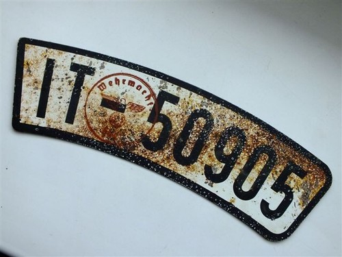 245mm kennzeichenschild - 245mm,