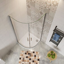 80x80cm 90x90cm Duschabtrennung Viertelkreis Runddusche Duschkabine Dusche H195