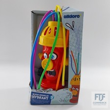 alldoro 60215 Wassersprinkler Hydrant - für Kinder ab 3 Jahren - mit wassersprit