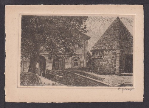 Ansichtskarte leuchtenburg - ansichtskarte,