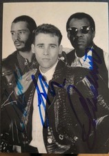 Bad Boys Blue Autogramm original signiert alte Karte 80er Jahre