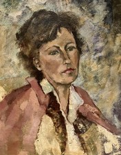 Vintage Ölgemälde Modernist