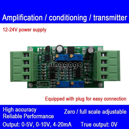 New 10v 4 20ma - 0-5v, load