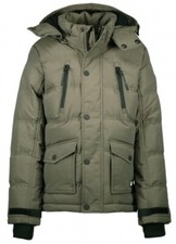 Robuste Winterjacke in Army