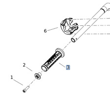Harley-Davidson 7/8 Linksgriff