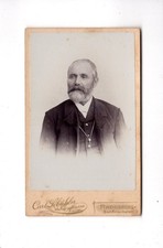 CDV Foto Herrenportrait /