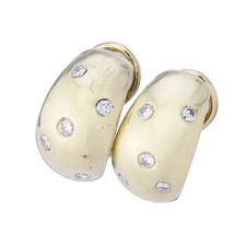 Ohrstecker Halbcreolen