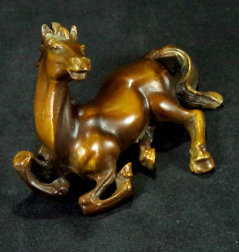 Pferd pony figur sitzend - pferd,