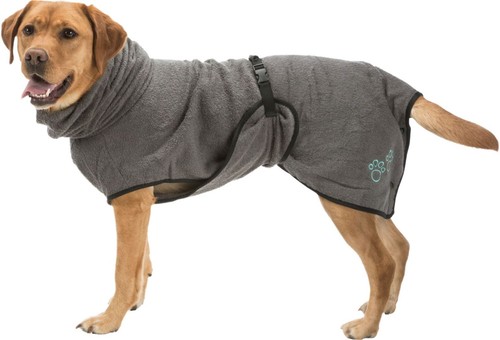 Hunde bademantel baumwolle - -,