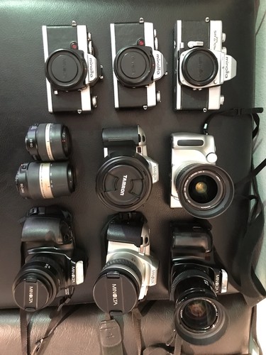 Konvolut minolta analog slr - konvolut, 8x
