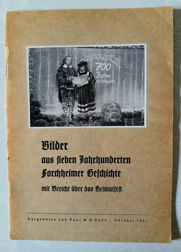 700 jahre forchheim - 700, heimatfest