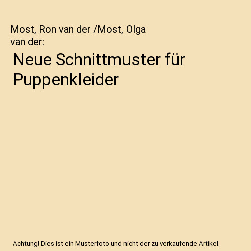 Neue schnittmuster für - neue,