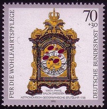 1632 Wofa Stutzuhr 70+30 Pf