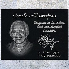 GRANIT Grabplatte Grabmal