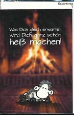 96062 / Sheepworld Grusskarte Geburtstag … heiß machen !