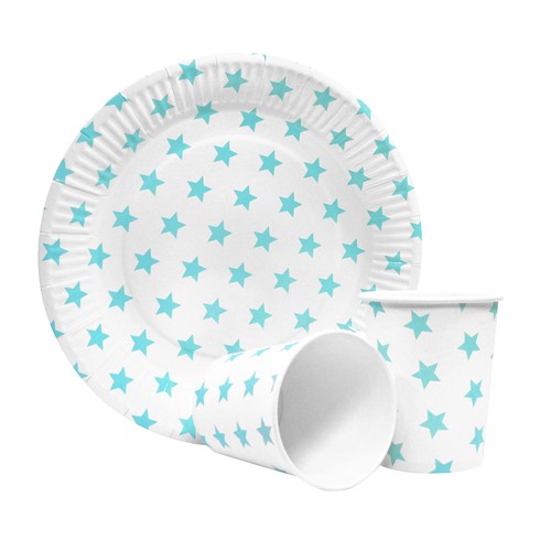 Partyset pappbecher 12 - partyset, pappbecher+12