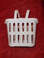 Körbchen, Plastikkörbchen, für Kinder, Einkaufen, Sammeln, in weiß