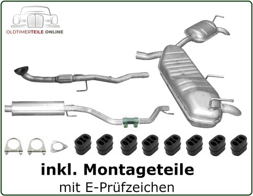 Auspuffanlage für opel signum - auspuffanlage,
