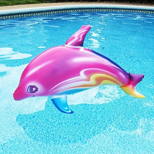 Aufblasbarer delfin - aufblasbarer,