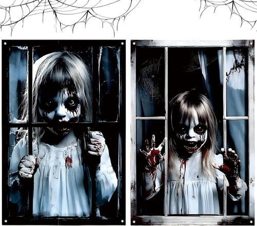 Halloween fensterbilder 2er - halloween,