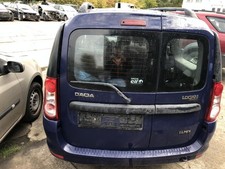Dacia Logan MCV Hecktür hinten links mit Scheibe Flügeltür OV61H Blue Marine