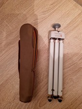 Stativ Monaco Order Nr 700 Kamerastatif inkl. Ledertasche Vintage